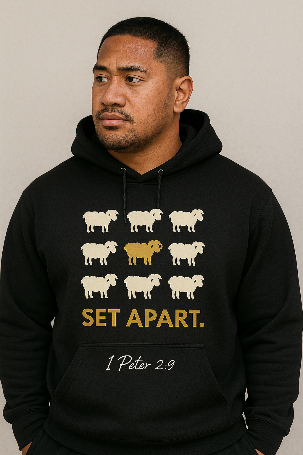 Set Apart Hoodie – 1 Peter 2:9